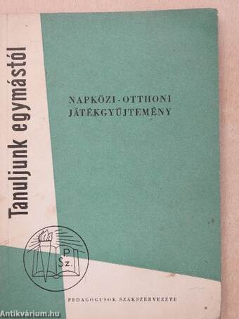 Napközi-otthoni játékgyűjtemény