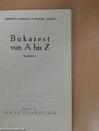 Bukarest von A bis Z