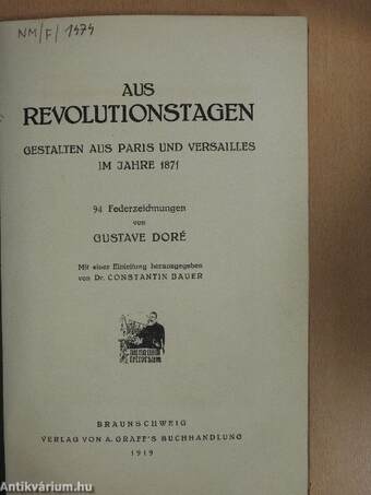 Aus Revolutionstagen