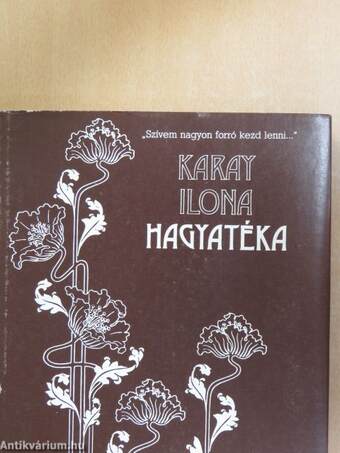 Karay Ilona hagyatéka