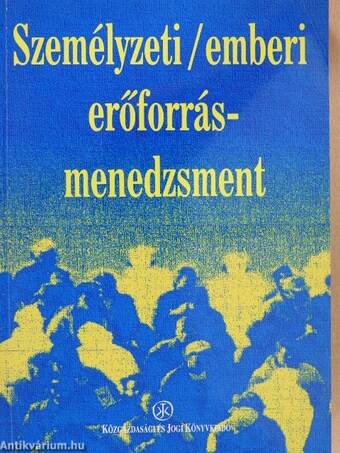 Személyzeti/emberi erőforrás-menedzsment