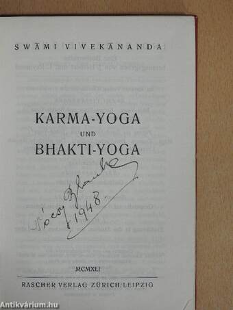 Karma-yoga und Bhakti-yoga