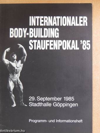 Internationaler Body-Building Staufenpokal '85