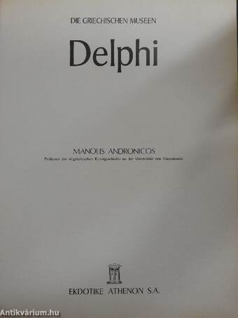 Die Griechischen Museen Delphi