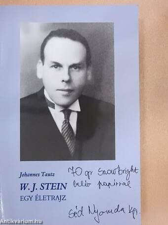 W. J. Stein - Egy életrajz