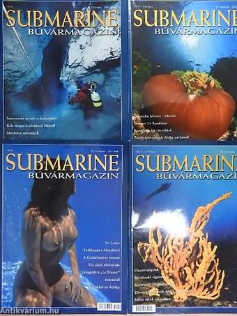 Submarine búvármagazin 2002. tavasz-tél
