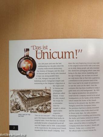 Zwack, the Hungarian unicum