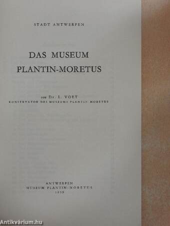 Das Museum Plantin-Moretus