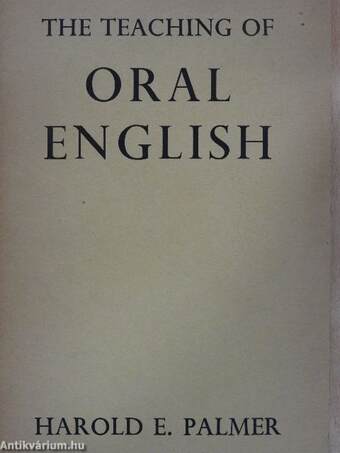 The Teaching of Oral English