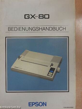 GX-80 Bedienungshandbuch