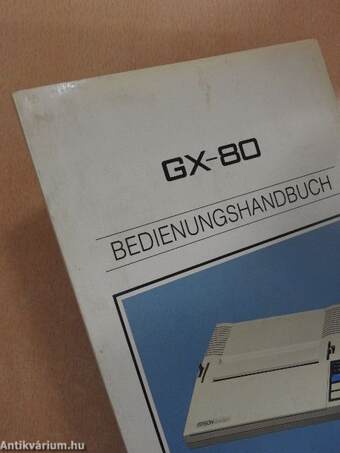 GX-80 Bedienungshandbuch