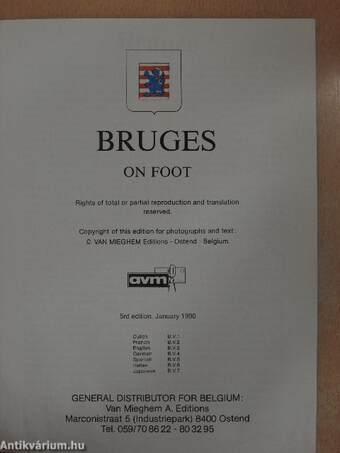 Bruges on foot