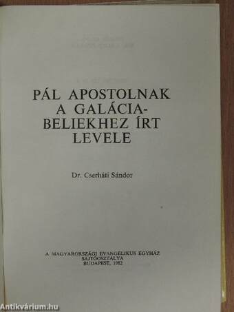 Pál apostolnak a galáciabeliekhez írt levele