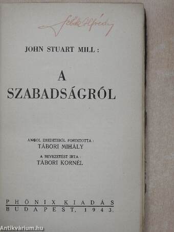 A szabadságról