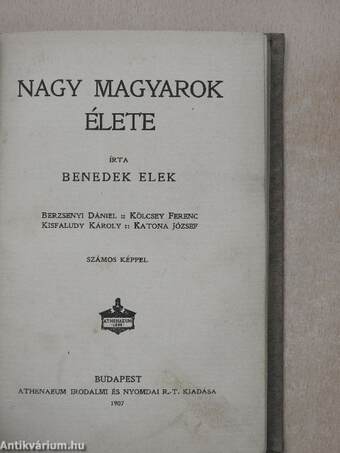 Nagy magyarok élete IX.