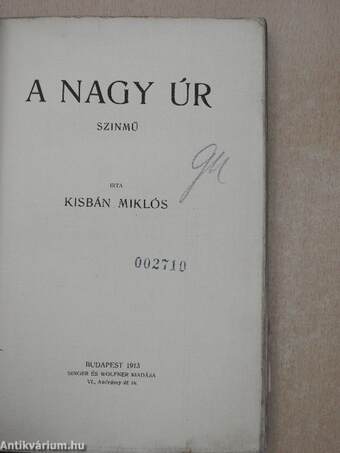 A nagy úr