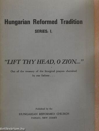 "Lift thy Head, o Zion..."