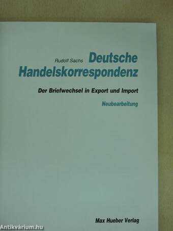 Deutsche Handelskorrespondenz