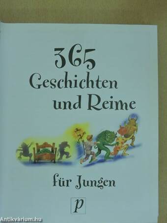 365 Geschichten und Reime für Jungen