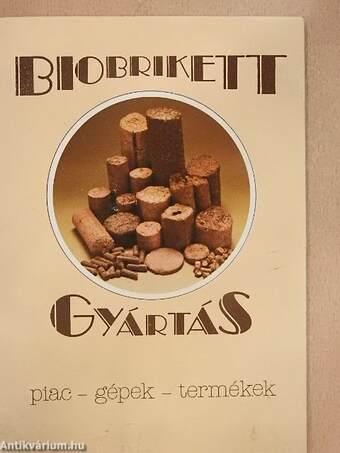 Biobrikett gyártás 