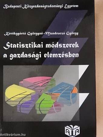 Statisztikai módszerek a gazdasági elemzésben 