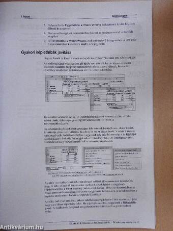 Microsoft Excel 2003 haladó ismeretek