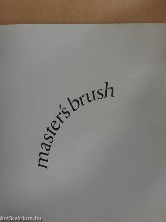 Master's brush