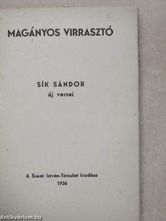 Magányos virrasztó