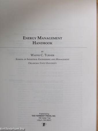 Energy Management Handbook