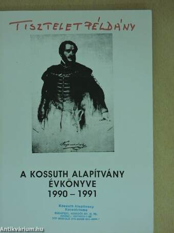 A Kossuth Alapítvány évkönyve 1990-1991