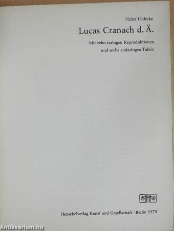 Lucas Cranach d. Ä.