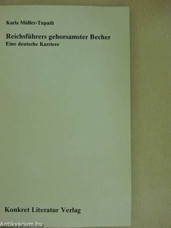 Reichsführers gehorsamster Becher