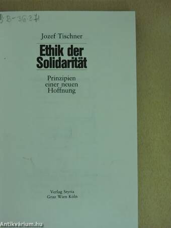 Ethik der Solidarität