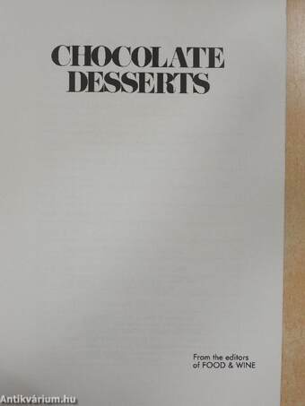 Chocolate Desserts