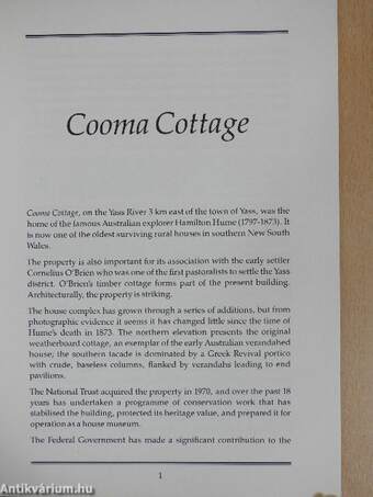 Cooma Cottage Yass