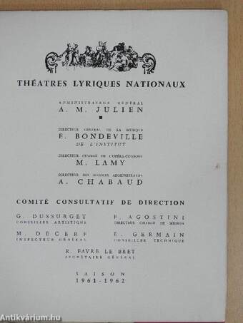 Théatres Lyriques Nationaux