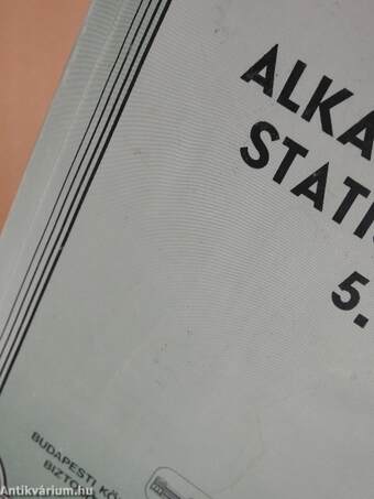 Alkalmazott statisztika 5.