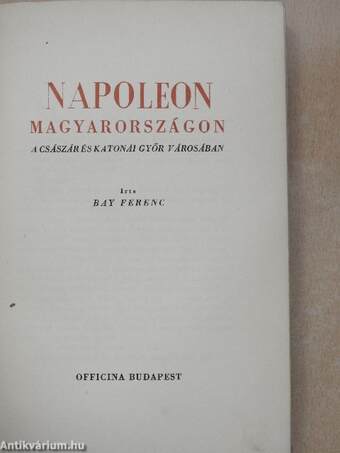 Napoleon Magyarországon