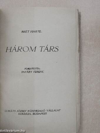 Három társ