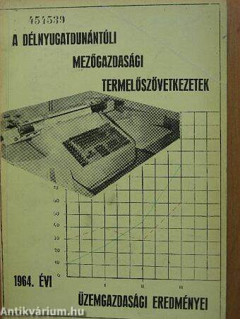 A Délnyugatdunántúli termelőszövetkezetek 1964. évi üzemgazdasági eredményei