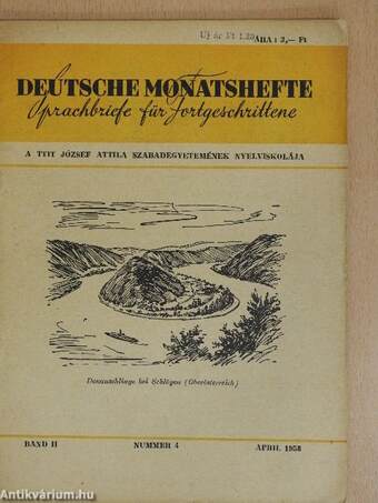 Deutsche Monatshefte Sprachbriefe für Fortgeschrittene April 1958
