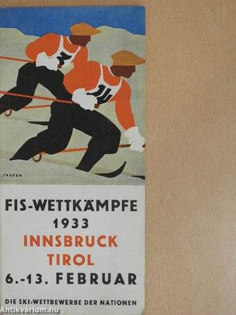 FIS-Wettkämpfe 1933 Innsbruck Tirol