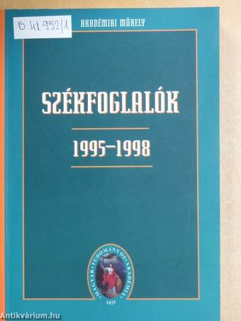 Székfoglalók 1995-1998 I-II.