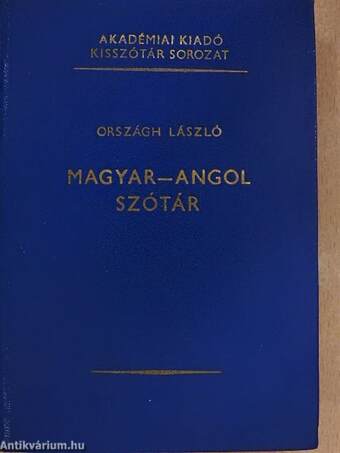 Magyar-angol szótár