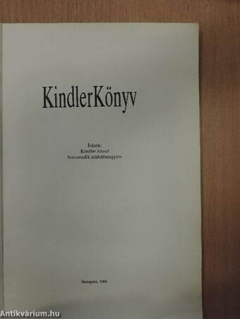 KindlerKönyv