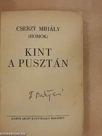 Kint a pusztán