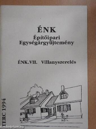 ÉNK-Építőipari Egységárgyűjtemény ÉNK. VII.