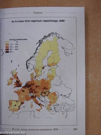 Megyék, régiók statisztikai zsebkönyve 2010