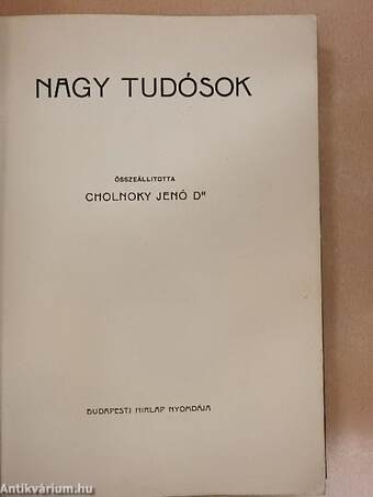 Nagy tudósok