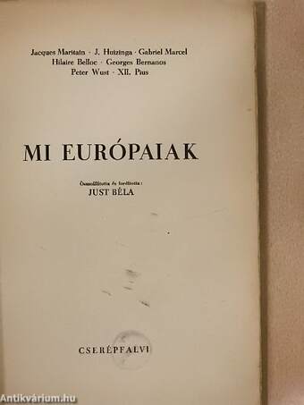 Mi európaiak